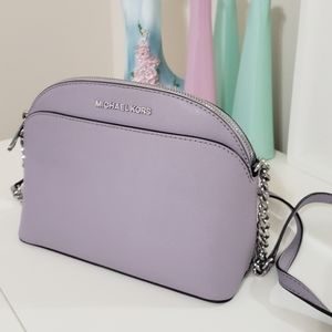 Michael Kors emmy crossbody purse - lilac